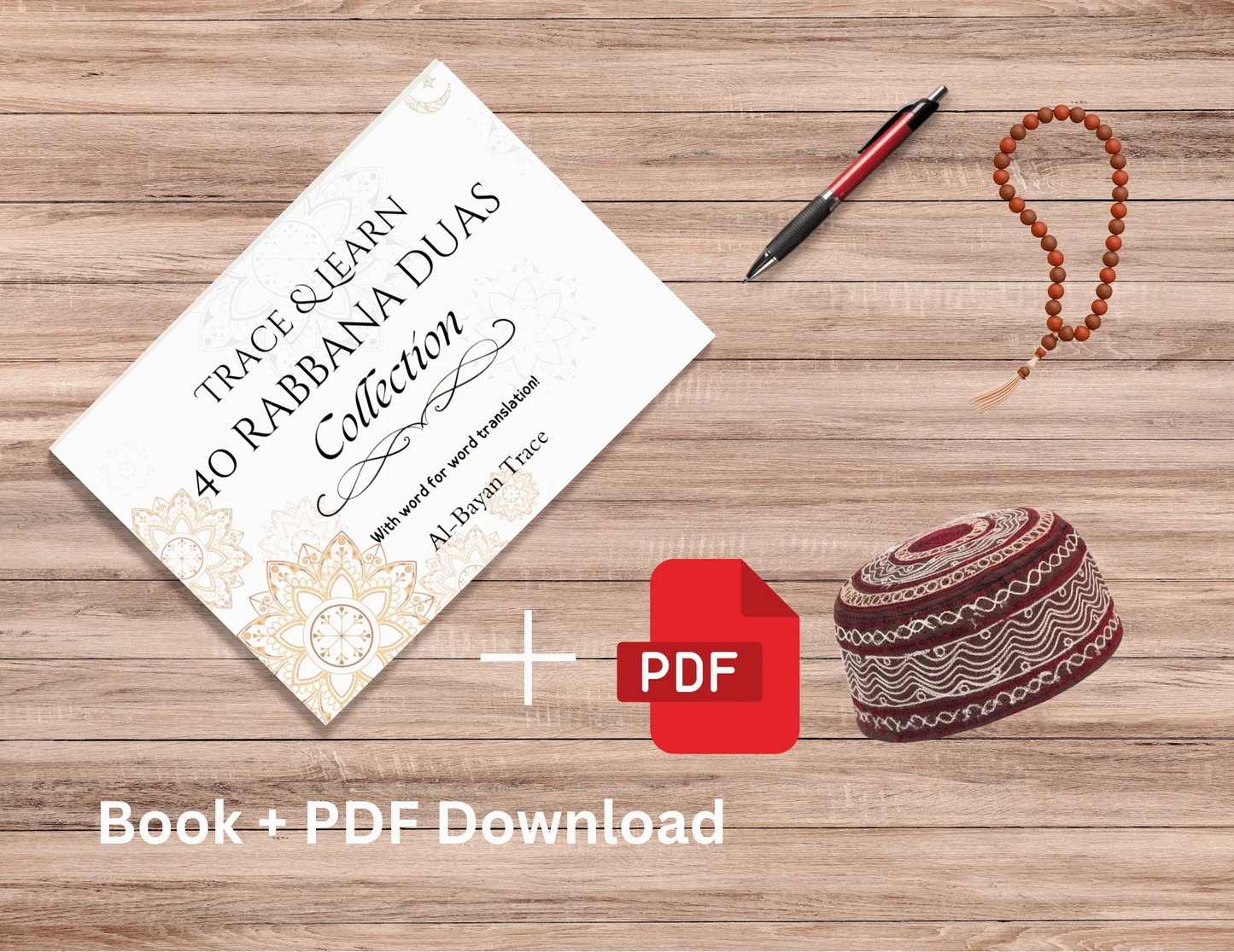 Bundle - Printed Book + PDF - 40 RABANNA DUAS - Al Bayan Quran Tabs