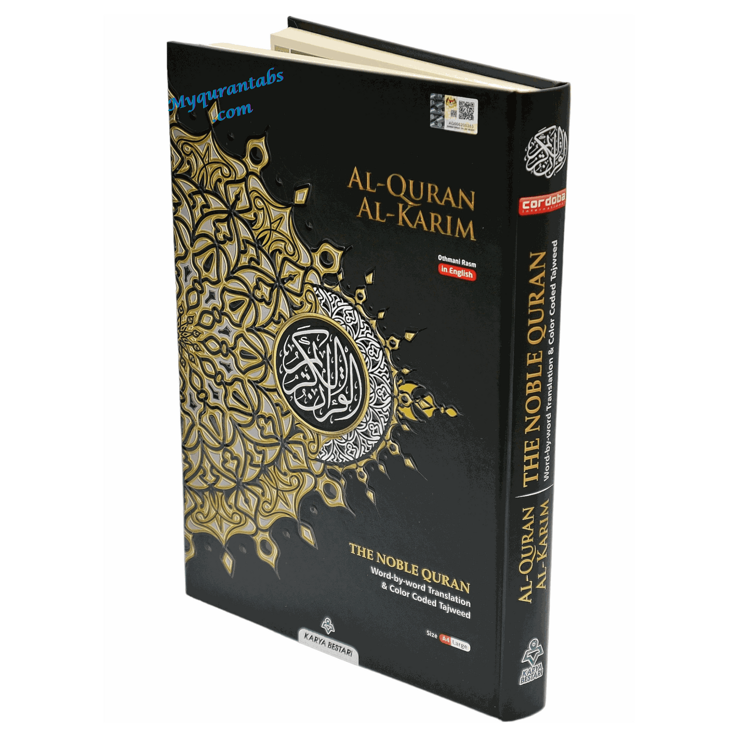 Personalized Tabbed Quran
