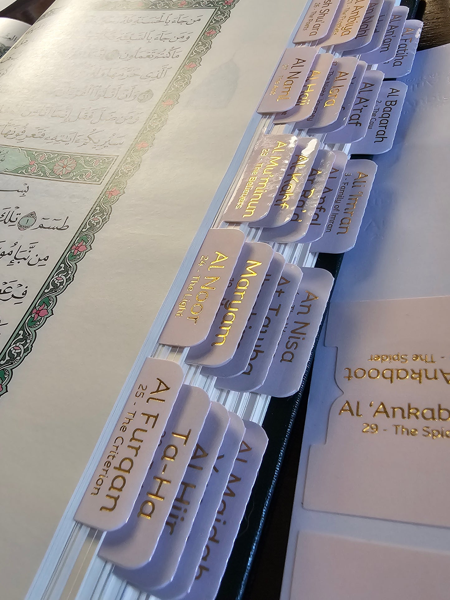 Al Bayan Quran Tabs (Pastels)