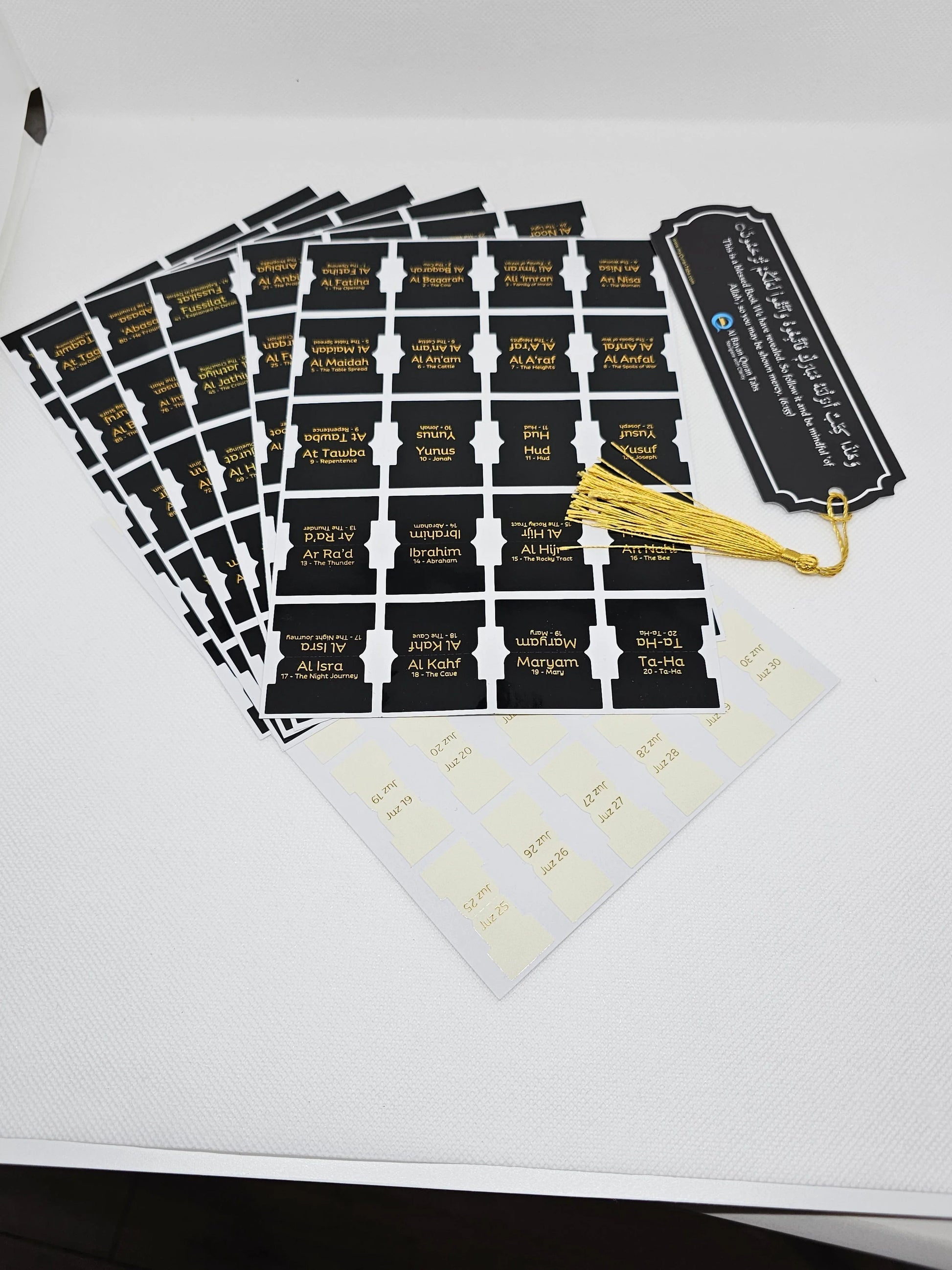Al-Bayan Quran Tabs - Black - Al Bayan Quran Tabs