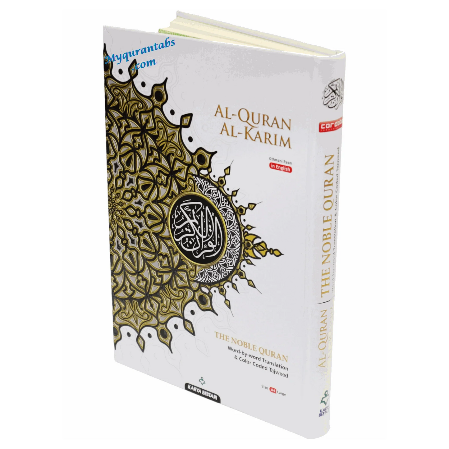Al Bayan Personalized Tabbed Quran – Choose Your Size & Colors - Al Bayan Quran Tabs