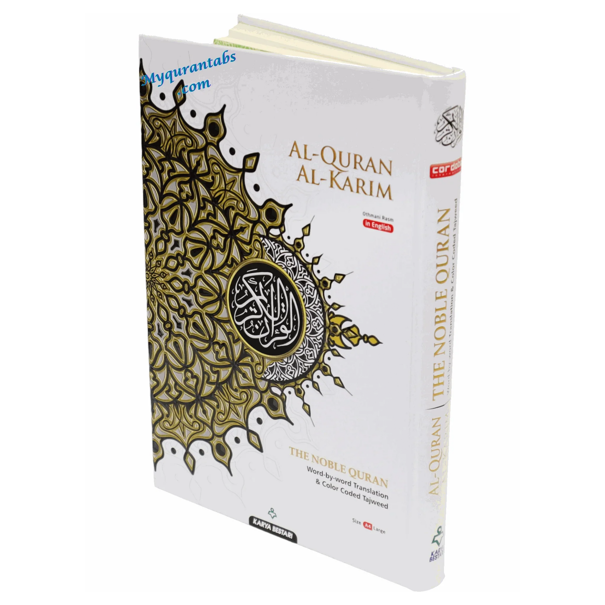 Al Bayan Personalized Tabbed Quran – Choose Your Size & Colors - Al Bayan Quran Tabs