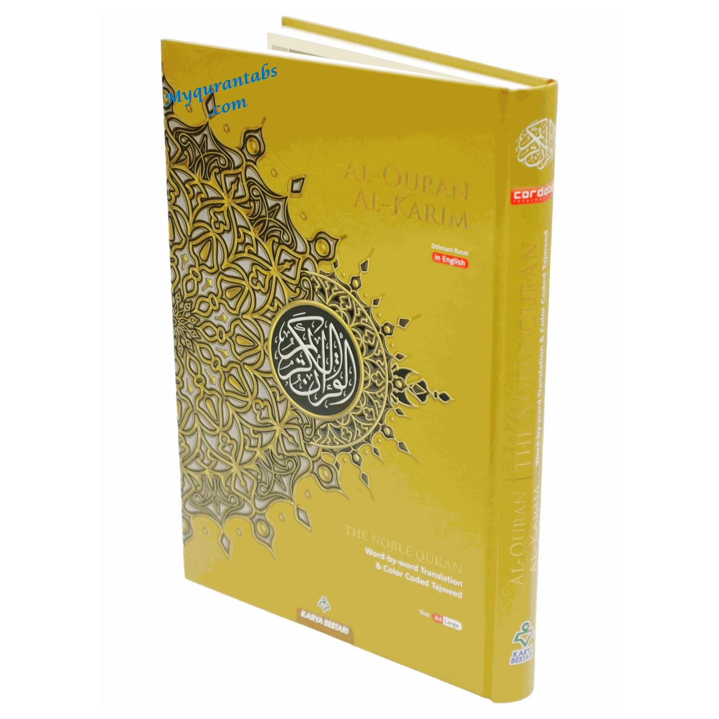 Al Bayan Personalized Tabbed Quran – Choose Your Size & Colors - Al Bayan Quran Tabs
