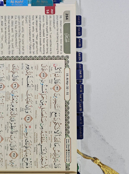 Al Bayan Quran Tabs (Vibrant Colors) - Al Bayan Quran Tabs