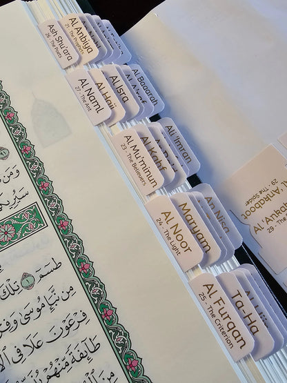 Al Bayan Quran Tabs (Pastels) - Al Bayan Quran Tabs