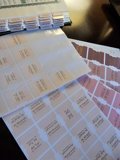 Al Bayan Quran Tabs (Pastels) - Al Bayan Quran Tabs