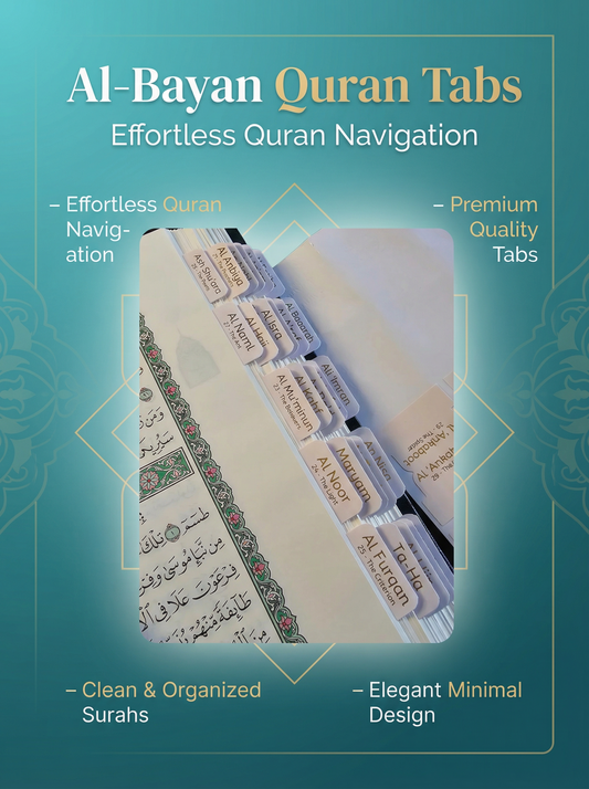Al Bayan Quran Tabs  (Pastels)