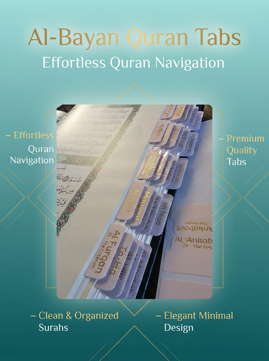 Al Bayan Quran Tabs  (Pastels)